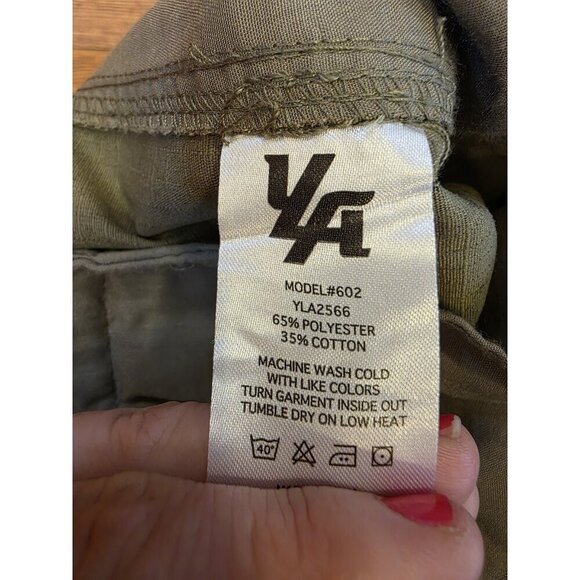 YoungLA Cargo Pants Mens Sz M Camo Military Green Ripstop Tactical #602 NWT - Picture 6 of 14